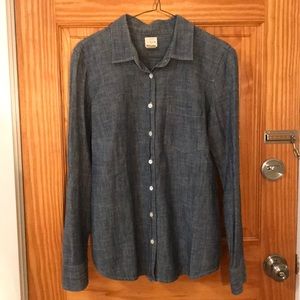 J.Crew Perfect Chambray Shirt